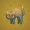 Scared Cat #4382