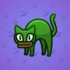 Scared Cat #4942