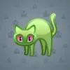 Scared Cat #4949