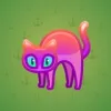 Scared Cat #5081