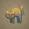 Scared Cat #5708