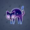 Scared Cat #5792