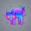 Scared Cat #5875