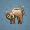 Scared Cat #6005