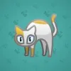 Scared Cat #6140