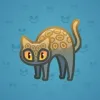 Scared Cat #6698