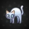 Scared Cat #7033