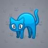 Scared Cat #7042