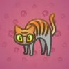 Scared Cat #7146