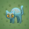 Scared Cat #7201