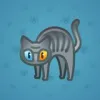 Scared Cat #7211