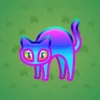 Scared Cat #7244