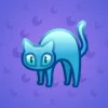 Scared Cat #7245