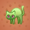 Scared Cat #7452