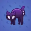 Scared Cat #7506