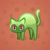 Scared Cat #7592