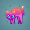 Scared Cat #7599