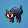 Scared Cat #7662