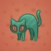 Scared Cat #7985