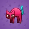 Scared Cat #8191