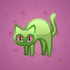 Scared Cat #8648