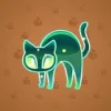 Scared Cat #9574