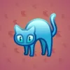 Scared Cat #9719