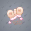 Snow Mittens #1111