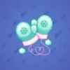 Snow Mittens #116