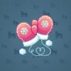 Snow Mittens #125