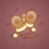 Snow Mittens #1536