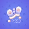 Snow Mittens #1814