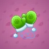 Snow Mittens #187