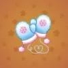 Snow Mittens #1905