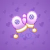 Snow Mittens #216