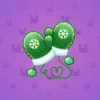 Snow Mittens #492