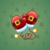 Snow Mittens #597