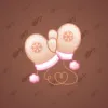 Snow Mittens #614
