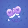 Snow Mittens #988