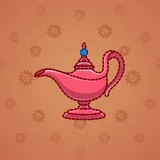 Genie Lamp #1088