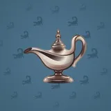 Genie Lamp #1112 Genie Lamp #1112