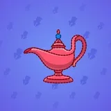 Genie Lamp #1146