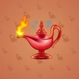 Genie Lamp #1223