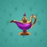 Genie Lamp #1255