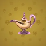 Genie Lamp #1260 Genie Lamp #1260