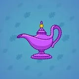 Genie Lamp #1273 Genie Lamp #1273