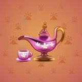 Genie Lamp #1332 Genie Lamp #1332