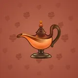 Genie Lamp #1333 Genie Lamp #1333