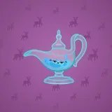 Genie Lamp #1375