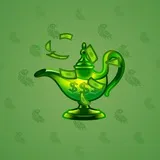 Genie Lamp #1376 Genie Lamp #1376